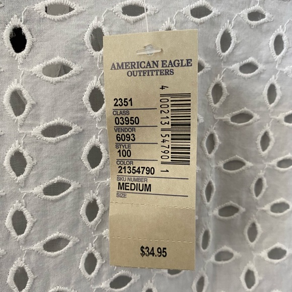 White Lace AE Shirt - Picture 3 of 3